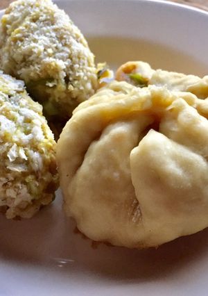 フライパンで蒸し焼きカレーまん-レシピのメイン写真
