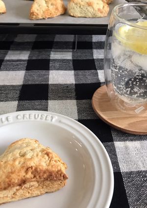 レモンとクリームチーズのスコーン-レシピのメイン写真