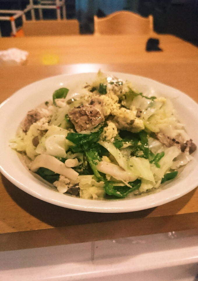 鯖缶とキャベツの卵炒め-レシピのメイン写真