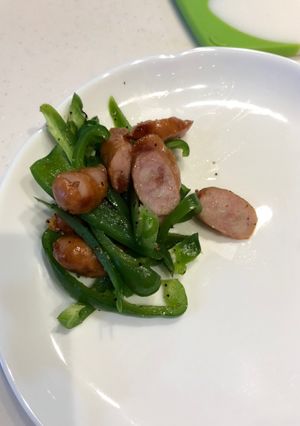 ピーマンソーセージ（お弁当よう）-レシピのメイン写真