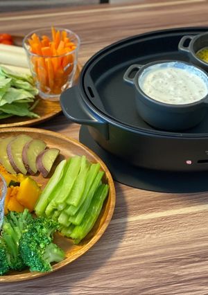 絶品!カッテージチーズフォンデュ-レシピのメイン写真