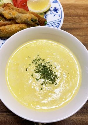 コーンスープ　♪旬のとうもろこし♪-レシピのメイン写真