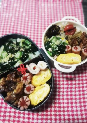 パパ&ママ弁当♡ダイエット弁当6/10-レシピのメイン写真