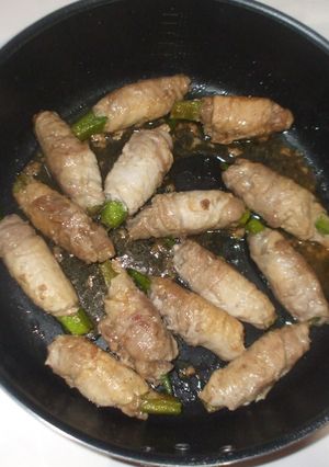 オクラの肉巻き♪簡単野菜豚肉-レシピのメイン写真