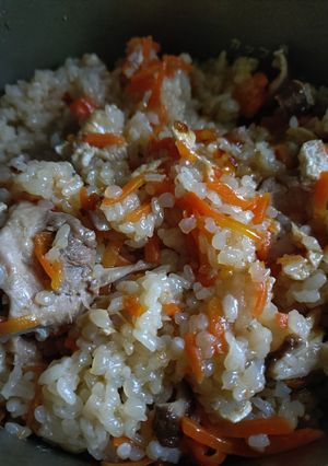 粒こんにゃく入り炊き込みご飯-レシピのメイン写真
