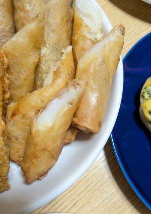 手軽に伸びる！もちチーズ春巻き-レシピのメイン写真