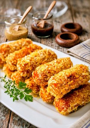 簡単！ウィンナーのパン粉焼き　カレー風味-レシピのメイン写真