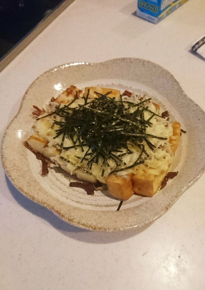 厚揚げとしらすのチーズ焼き-レシピのメイン写真