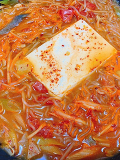 野菜と豆腐のみのヘルシートマト辛チゲ-レシピのメイン写真