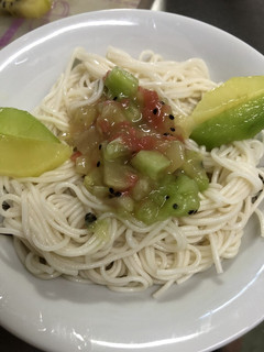 キウイと梅でそうめんダレ-レシピのメイン写真
