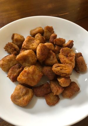 大豆肉でクリスピーなスナック-レシピのメイン写真