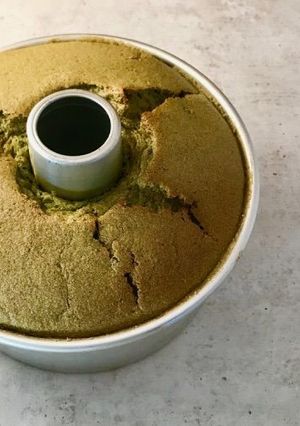 ＊抹茶のシフォンケーキ＊-レシピのメイン写真