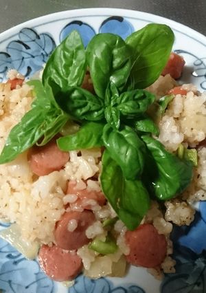 『ウィンナとピーマンの炒飯』-レシピのメイン写真