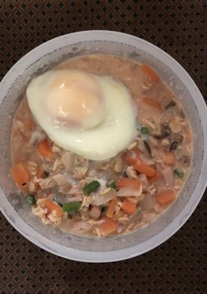 トマトクリームオーバーナイトオーツ-レシピのメイン写真