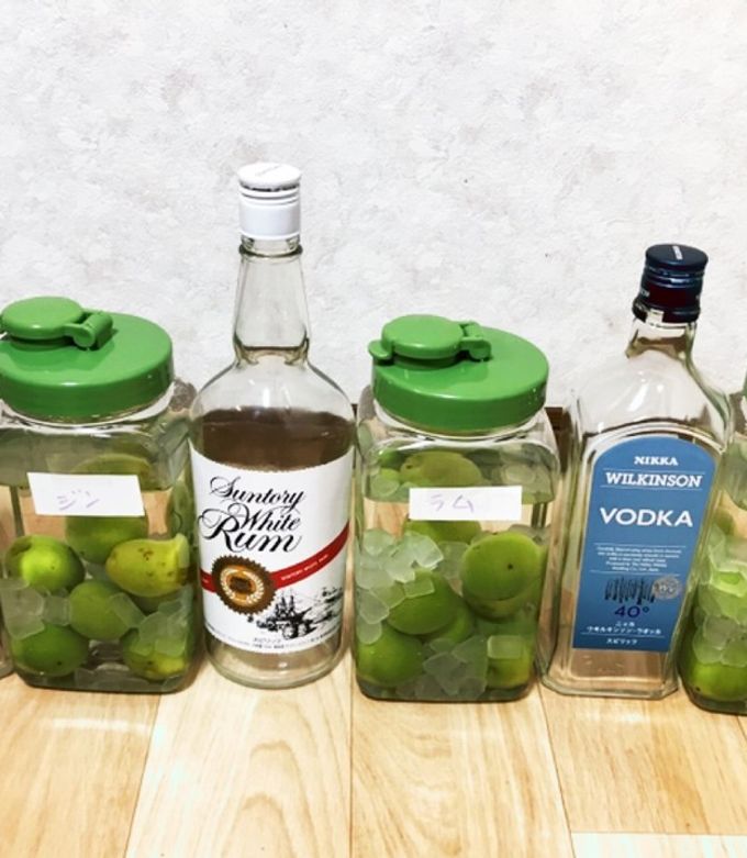 色々なお酒で!梅酒-レシピのメイン写真