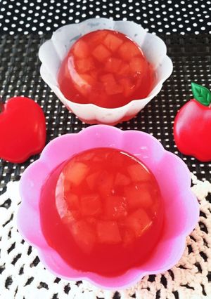 アップルシナモン寒天-レシピのメイン写真