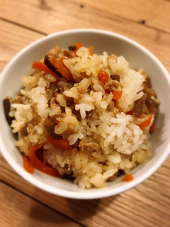 鶏とごぼうの混ぜご飯-レシピのメイン写真
