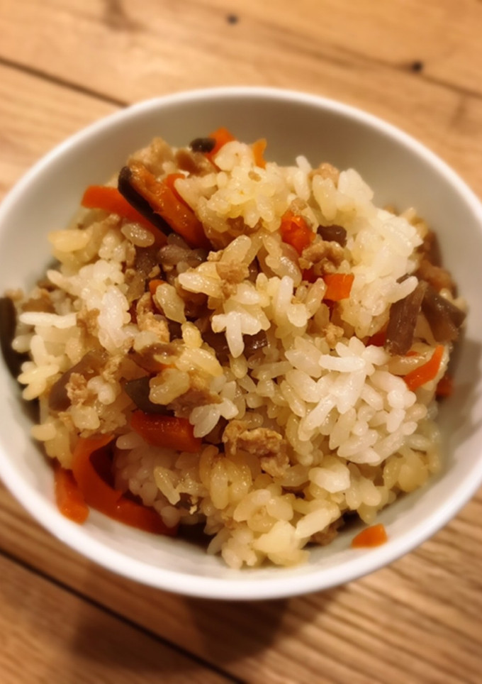 鶏とごぼうの混ぜご飯-レシピのメイン写真