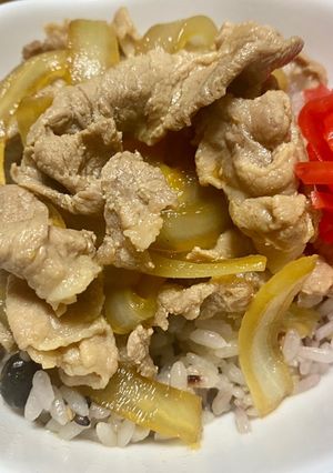 俺流！豚の切り落としで節約…柔らか豚丼-レシピのメイン写真