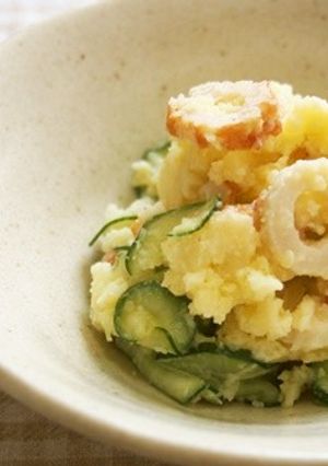 じゃが芋と竹輪のポテトサラダ♪-レシピのメイン写真