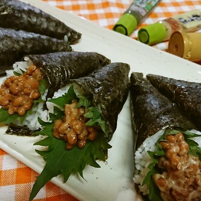 納豆巻き 納豆細巻(国産大豆納豆使用) | オーケーネットスーパー 食料品