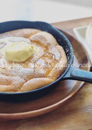 【大豆粉】ソイ・ダッチスフレパンケーキ♬-レシピのメイン写真