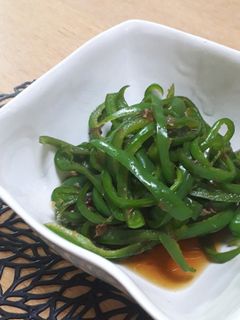 大量消費!ピーマンのおひたし-レシピのメイン写真