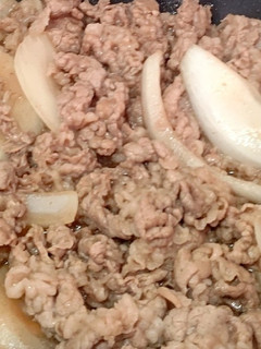 簡単コーラで作る牛丼-レシピのメイン写真