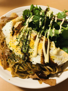 オムそば●ハム&玉ネギのソース焼そば-レシピのメイン写真