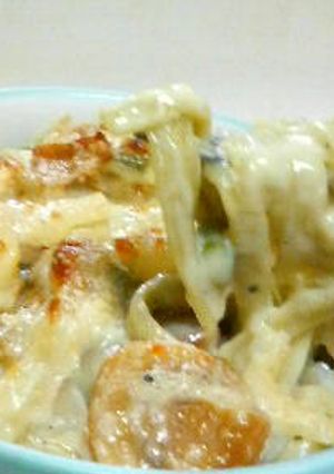 電子レンジで！パスタグラタン♪-レシピのメイン写真