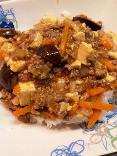 中華風挽肉丼-レシピのメイン写真