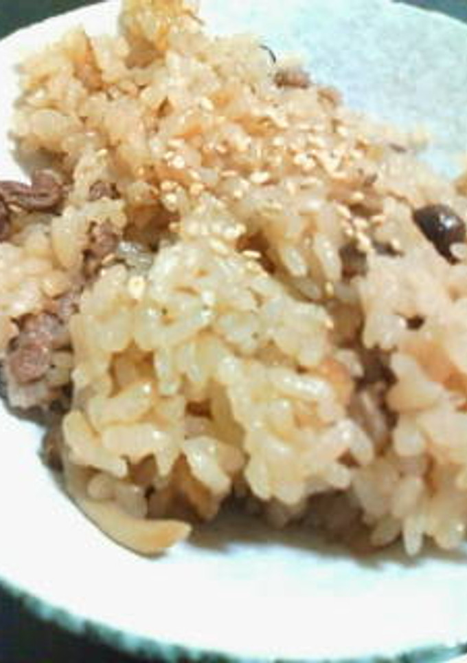 超簡単♪牛肉としめじの炊き込みご飯✿-レシピのメイン写真