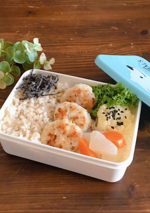【お弁当】鶏ミンチで♡チキンナゲット-レシピのメイン写真