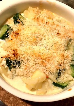 簡単きゅうりとうどんのオーブン焼き☆-レシピのメイン写真