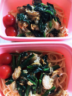 冷製パスタお弁当-レシピのメイン写真