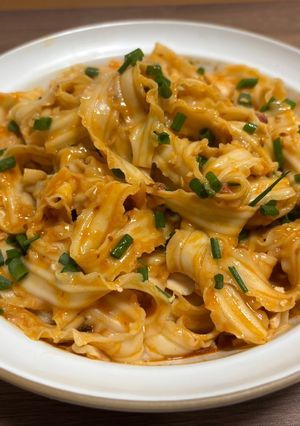 ピーナッツバターチリオイル刀削麺-レシピのメイン写真