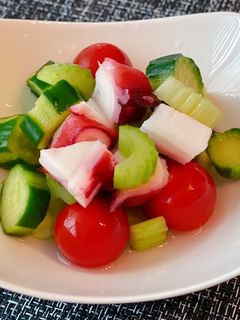 子供向け♡酸っぱくないタコと胡瓜の酢の物-レシピのメイン写真