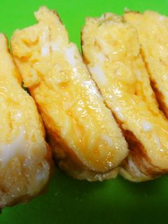 *簡単お弁当用卵焼き*-レシピのメイン写真