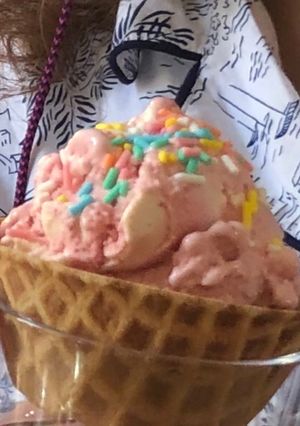 ♡お家アイスクリーム♡いちごちゃん♡-レシピのメイン写真