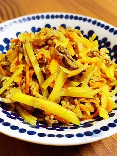 牛肉のカレー醤油野菜炒め-レシピのメイン写真