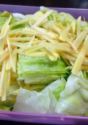 超カンタン レタスの浅漬け-レシピのメイン写真