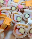 お弁当にちくわ巻き(夏バージョン♪)