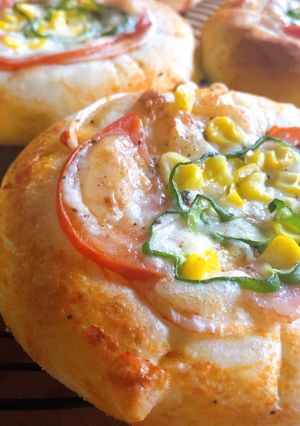 米粉 ピザパン(Ü)-レシピのメイン写真