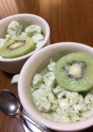 キウイシャーベット-レシピのメイン写真