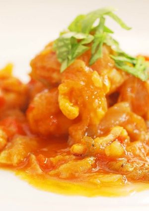 鶏のバスク風煮込み(プーレ・バスケーズ)-レシピのメイン写真