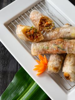 タイ風☆ライスペーパーの揚げ春巻き-レシピのメイン写真