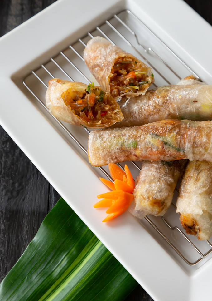 タイ風☆ライスペーパーの揚げ春巻き-レシピのメイン写真