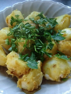 『新じゃがのカレーチーズ焼き』-レシピのメイン写真