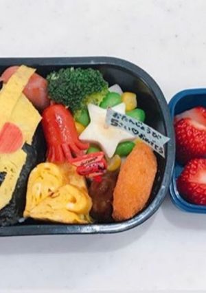 ゼロワン キャラ弁 幼稚園 お弁当-レシピのメイン写真