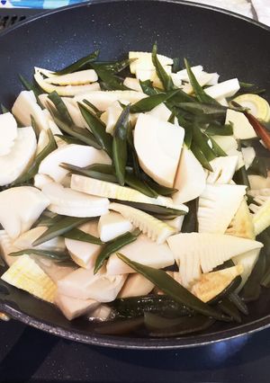 筍と茎わかめの炒め煮-レシピのメイン写真